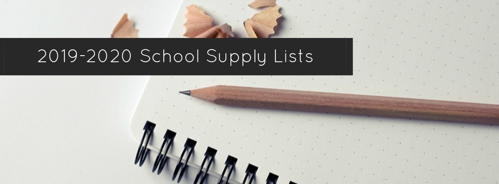 School Supply Lists