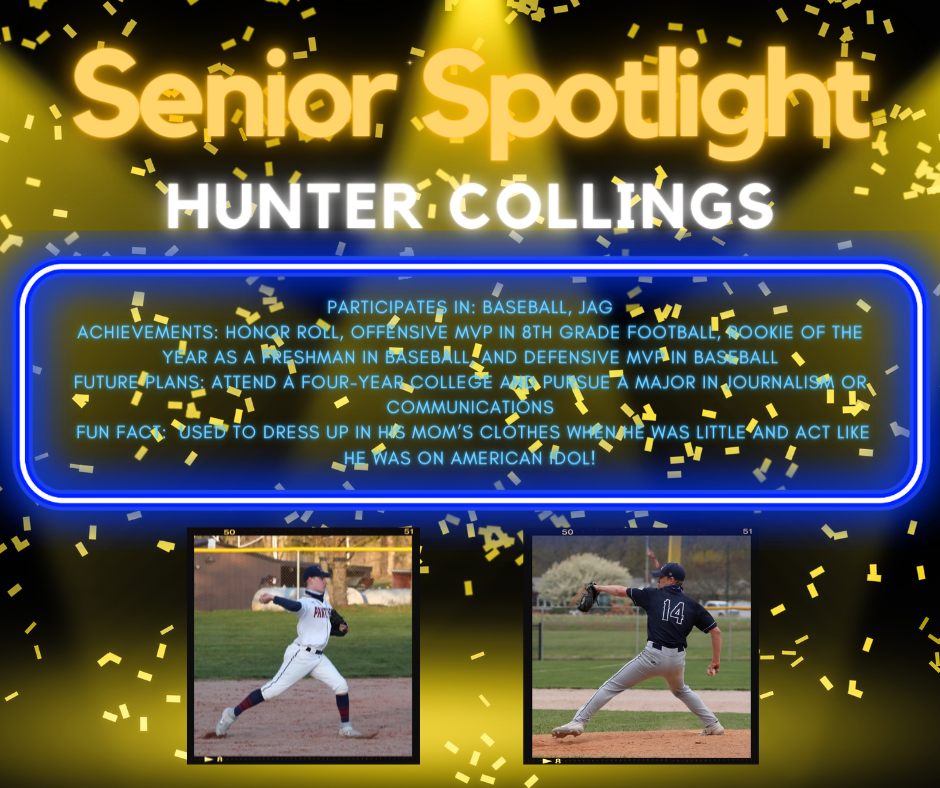 Senior Spotlight - Hunter Collings