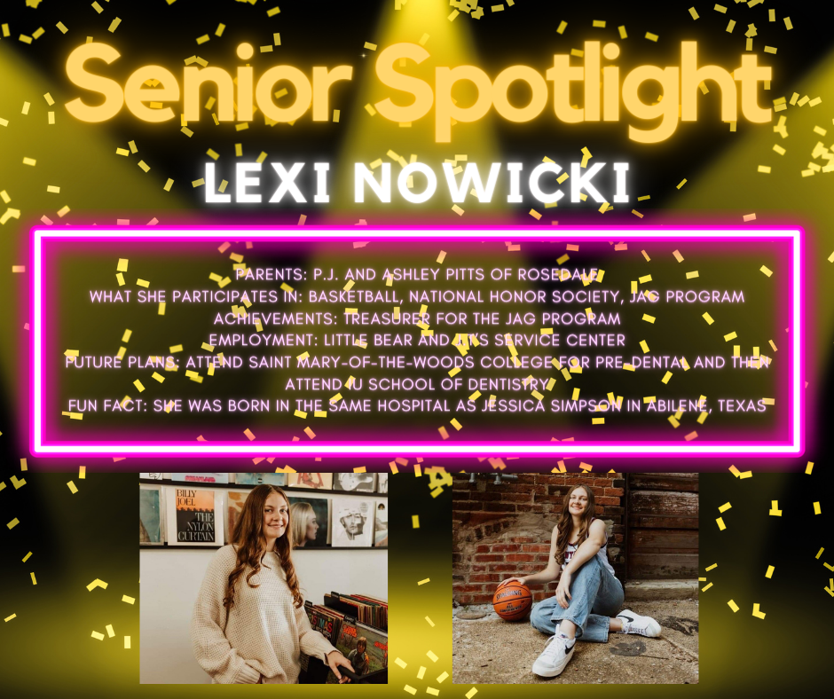 Senior Spotlight - Lexi Nowicki