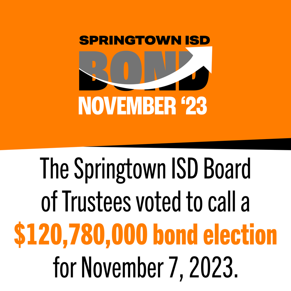 Springtown ISD Trustees Call Bond Election To Address Growth