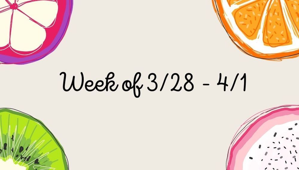 Week 3/28