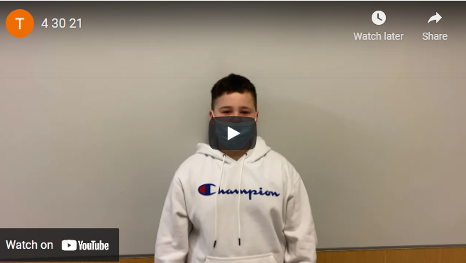 Student News Anchor